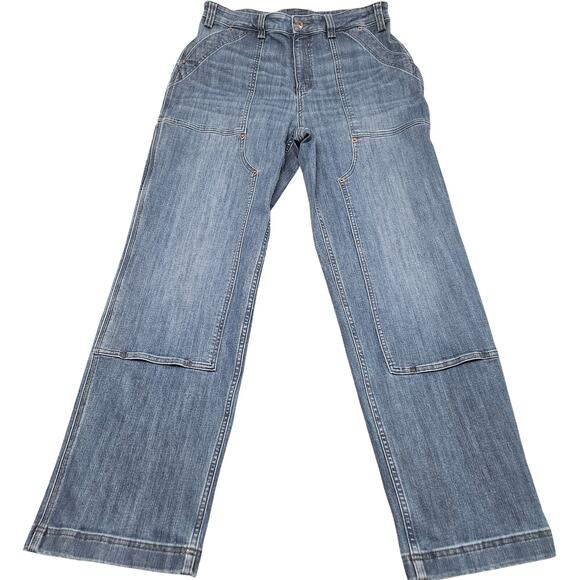 Reinforced Utility Carpenter Jeans 34 (34x33) Blue Workwear - Picture 1 of 11